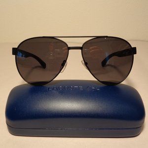 Lacoste L185S Matte Black New Women's Sunglasses